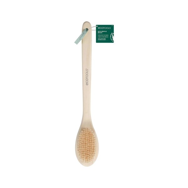 Branded Bath Bristle Brush, Bath Brush with Long Handle, Cleanse