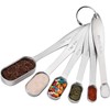 LOKIPA Heavy Duty Stainless Steel Metal Measuring Spoons for Dry