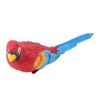 Parrot Figurine Simulation Vivid Innovative Wall Mounted Hand Painted Resin