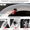 Tire Valve Stem Caps Funny Car Accessories 4-Pack-Aluminum Alloy Rust-Proof
