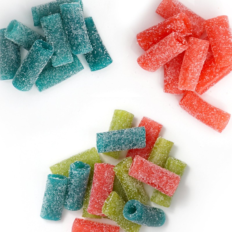 Sour Punch Bites, 5 Ounce Bags (Pack of 3), Strawberry,