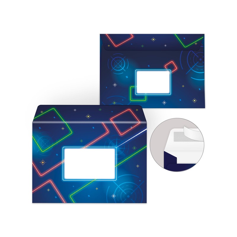 Writing Paper Set with 2 Writing Pads and 25 Envelopes