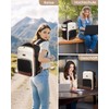 LOVEVOOK Hand Luggage Backpack, 17.3 Inch Backpack Hand Luggage Airplane,
