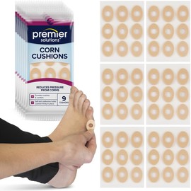 Almohadillas Para Callos En Los Pies, Almohadillas Autoadhesivas Para El Cuidado De Los Pies Para Acolchar Y Proteger Los Callos, 54 Unidades (6 Paquetes De 9)