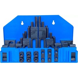 TEXALAN Hold Down Clamp Clamping Set Kit Bridgeport Mill - JAJ-06: 9/16" Slot 1/2" Stud