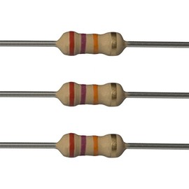 E-Projects 10EP51427K0 27k Ohm Resistors, 1/4 W, 5% (Pack of 10)