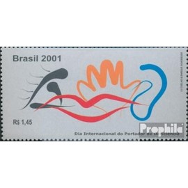 Brazil 3211 (complete.issue.) unmounted mint/never hinged ** MNH 2001 international. Day the Behintheten (Stamps for collectors)