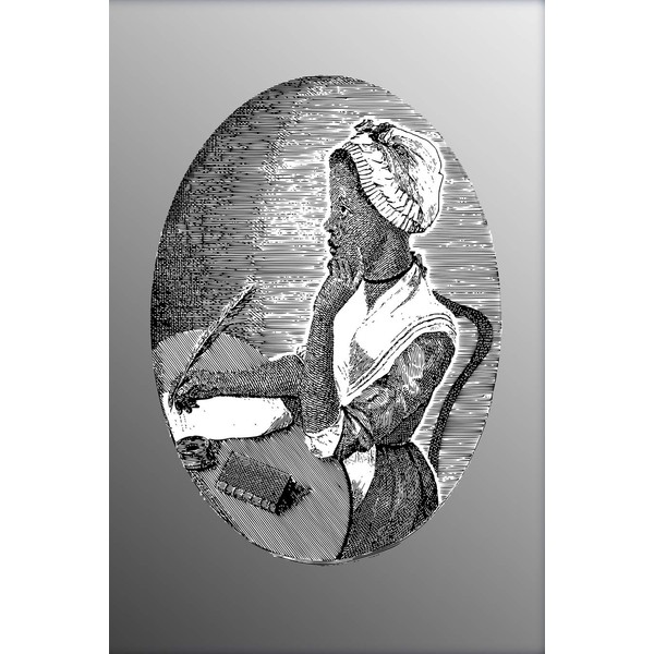 Phillis Wheatley: Poet Phyllis Wheatly Illustrated Art | Gray Softcover