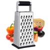 Kaishun Cheese Grater, Box Grater for Cheese Stainless steel Vegetable