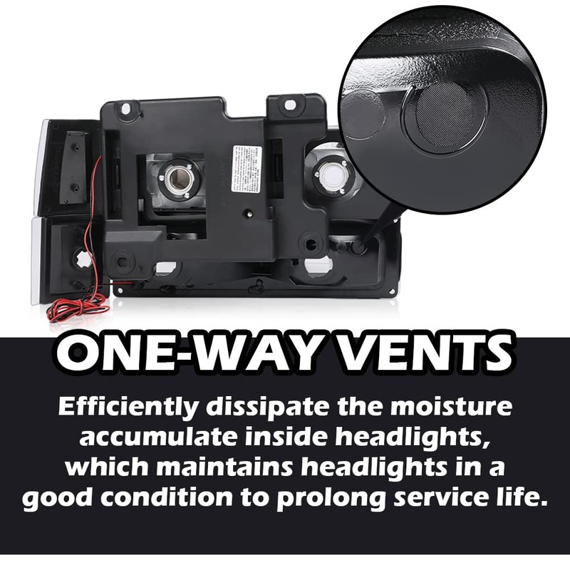 G-PLUS LED DRL Headlights Assembly & Bumper Corner Lamps Fit