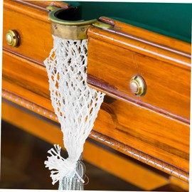 BIUDECO 6Pcs Billiard Drop Ball Basket for Pool Table Durable Wear Storage Easy to Use Billiard Accessories for Professionals and Non Professionals