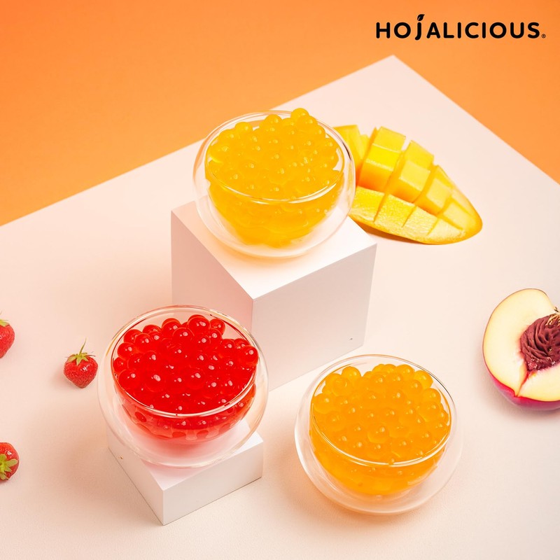 Hojalicious - PoppingBoba Variety Set (Pack of 3, 500g) (Mango,