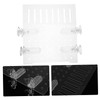 BUGUUYO High Transparency Acrylic Fish Tank Separation Panel with Micro