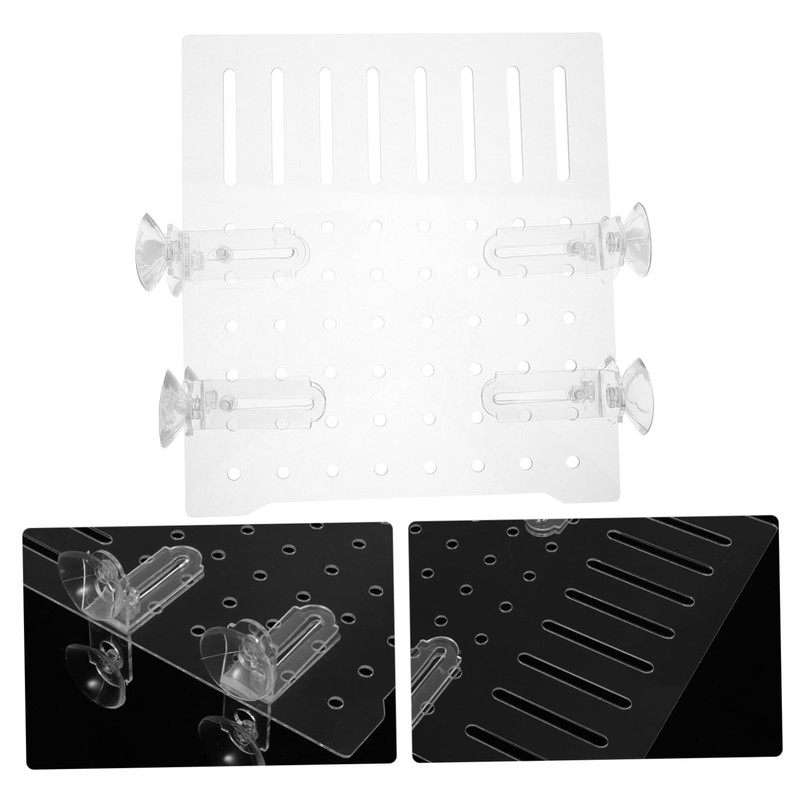 BUGUUYO High Transparency Acrylic Fish Tank Separation Panel with Micro