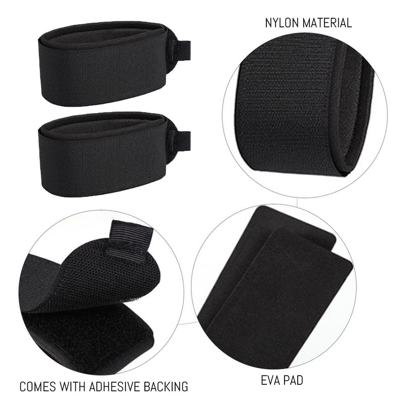 MEMOFYND 8 Pieces Of Ski Straps, Snowboard Binding Tools, Nylon