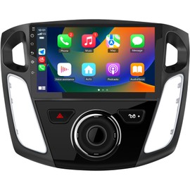 EagleNav Car Stereo [2GB+32GB] for Ford Focus 2012-2017, 9 inch Touch Screen Android 13 Radio with Bluetooth GPS Wireless CarPlay Andriod Auto