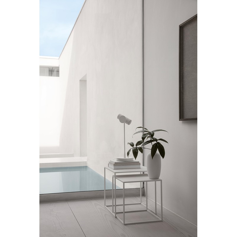 blomus CEOLA Set of 3 Ceramic Flower Vases, White