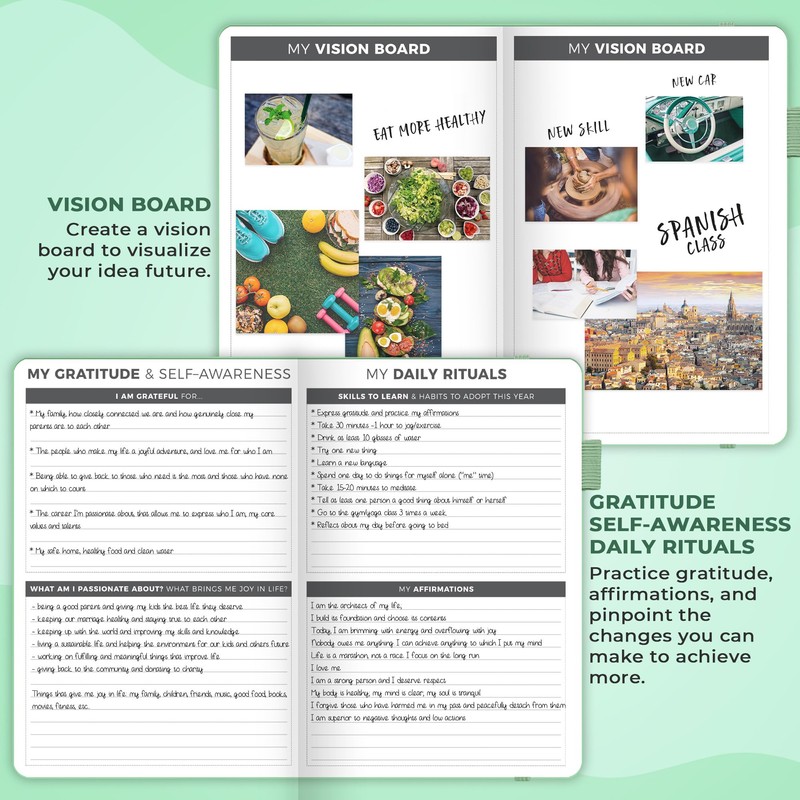 Clever Fox Planner – Undated Weekly & Monthly Planner for