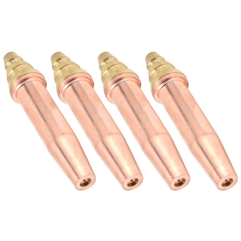 4Pcs Propane Cutting Torch Tips High Temperature Resistance Fast Cutting