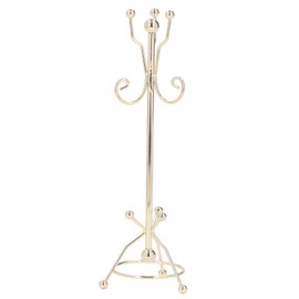 1:12 Scale Dollhouse Coat Rack Miniatures Dollhouse Hat Coat Rack Stand Realistic Miniature Hall Furniture Accessory Toy