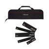 Ergo Chef Padded Chef Knife Case Roll with 5 pc