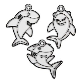 Fun Express Shark Suncatchers - Craft Supplies - VBS Vacation Bible School Supplies/Decor - 24 Pieces