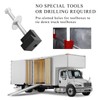 Gasedin 4 PCS Truck Tool Box Mounting Clamps, Aluminum Alloy