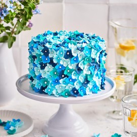 FunCakes Pasta di Zucchero Sea Blue: facile da usare, liscia, flessibile, morbida e pieghevole, perfetta per decorare torte, halal, kosher e senza glutine. 250 gr