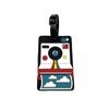Cute Silicone Retro Polaroid Luggage Tag Fun Camera Suitcase Bag