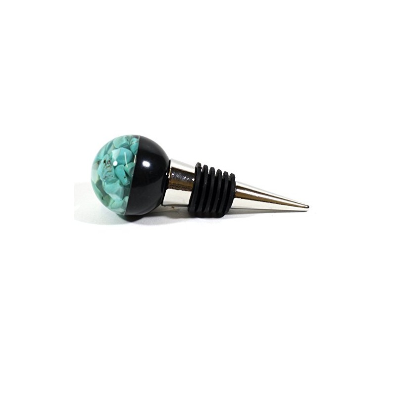REALBUG Turquoise Mineral Resin Wine Stopper