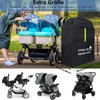 LELEWANGLUO Transport Bag Pushchair Robust Gate Check Travel Bag Waterproof