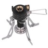 Backpacking Stove High Temperature Resistance Lightweight Foldable Gas Stove Adjustable