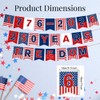 4th of July Banner 1776-2026, Patriotic Party Decorations