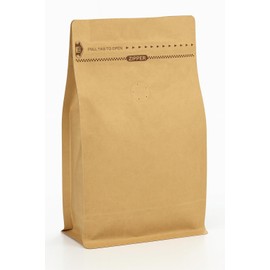 Coffee Bag,Resealable Coffee Bags with Degassing Valve,yellow,50pcs (8oz/0.5lb)