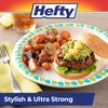 Hefty Compostable Printed Paper Plates, 10 Inch, 20 Count