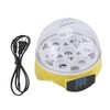 7 Eggs Digital Clear Manual Turning Incubator Hatcher Temperature Control
