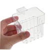 SUPVOX 8pcs Aquarium Hanging Planter Cups Transparent Acrylic Fish Tank