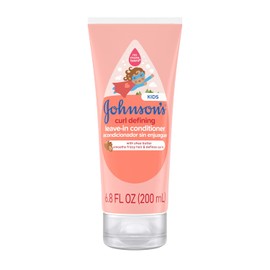Johnson's Baby Curl Defining Tear-free Kids Leave-in Shea Butter Conditioner, 6.8 fl. oz.