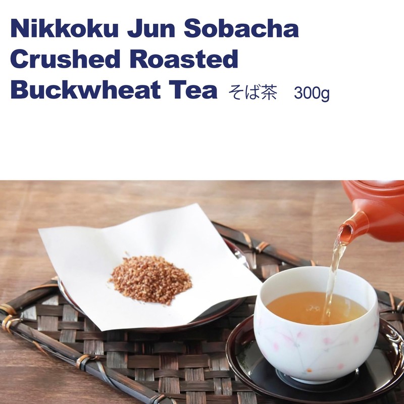 Nikkoku Jun Sobacha Crushed Roasted Buckwheat Tea 300g