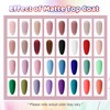 36Pcs Gel Nail Polish Kit with U V Light Crystal