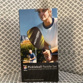 Trend Vision Two Person Pickleball Starter Set! Triumph 2 Player Pickleball Paddle Set New