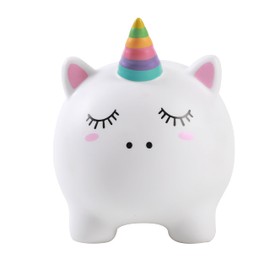 I-TOTAL® - Funny Decorative Money Box/Coin Purse in UNICORN Plastic