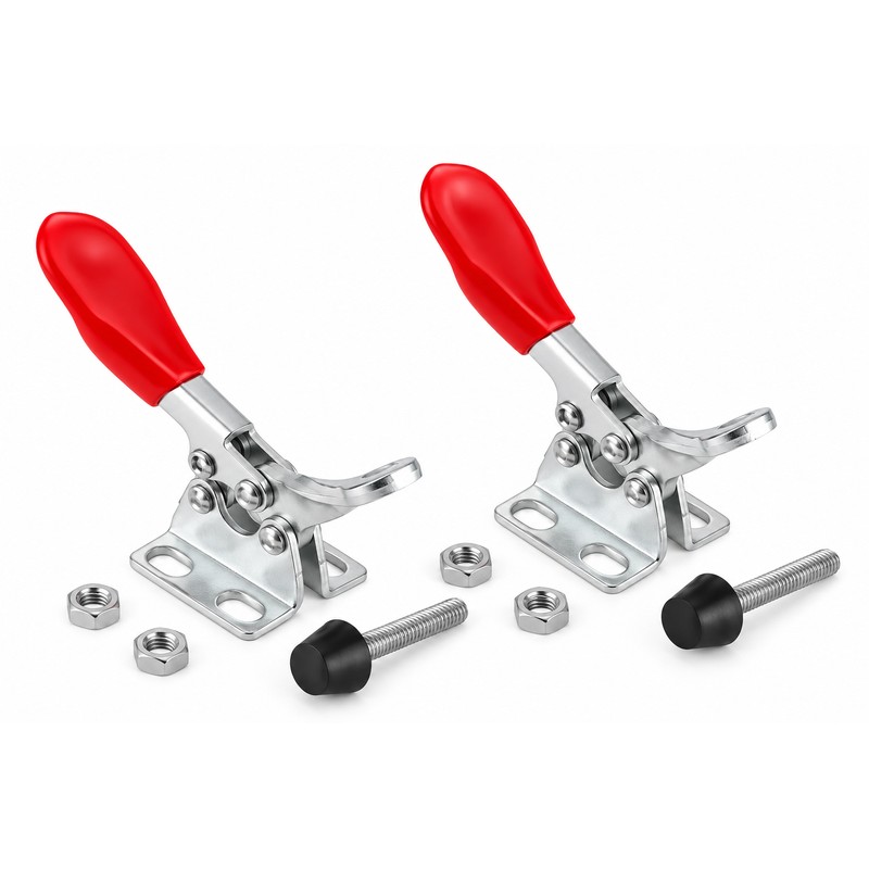 GH-201A Horizontal Toggle Clamps for Woodworking – U-Shaped Bar Quick-Release