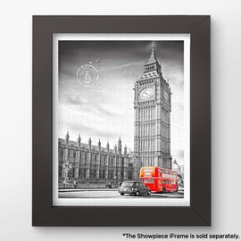 Pintoo Jigsaw Puzzles 500 Piece for Adults - Big Ben, England Beautiful Plastic Puzzle for Home Decor Zero Dust Easy Storage [H1534]