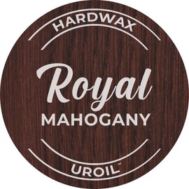 UnoCoat Hardwax Uroil Color Samples - Made in USA - Advanced Wood Grain Treatment for Indoor Applications, Urethane-Modified Hard Wax Oil, for Any Wood Species - 2 oz / 59 ml - Royal Mahogany
