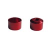 DEWHEL Red Aluminum Lift Up Reverse Lock-Out Shift Knob Adapter