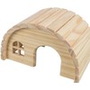 Wooden Nissan House Hut for Hamsters or Gerbils