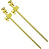 SUN UP Brass Grouper 2 Piece Set, 9.4 inches (240