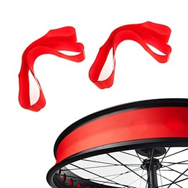 Bicycle Bike Rim Liner Strips Rim Tape Bike Fat Tire PVC Inner Tube Protector Liner for Road Bike MTB Mountain Bike Tube,Puncture & Temperature Resistant,Waterproof 26 * 4.0" 2PCS