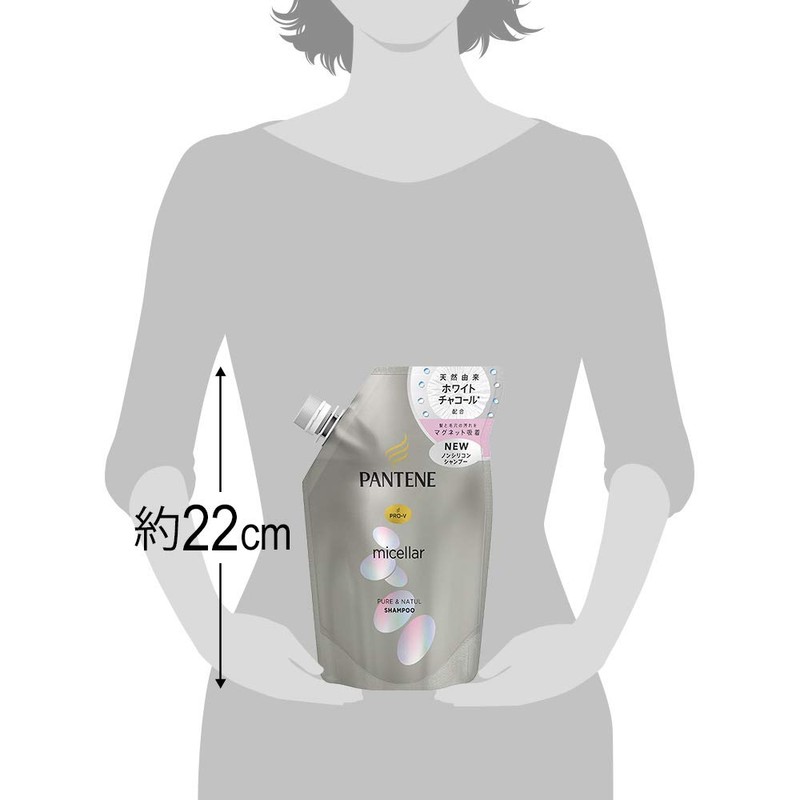 pante-n Shampoo misera- Pure & natyuru Refill 350ml